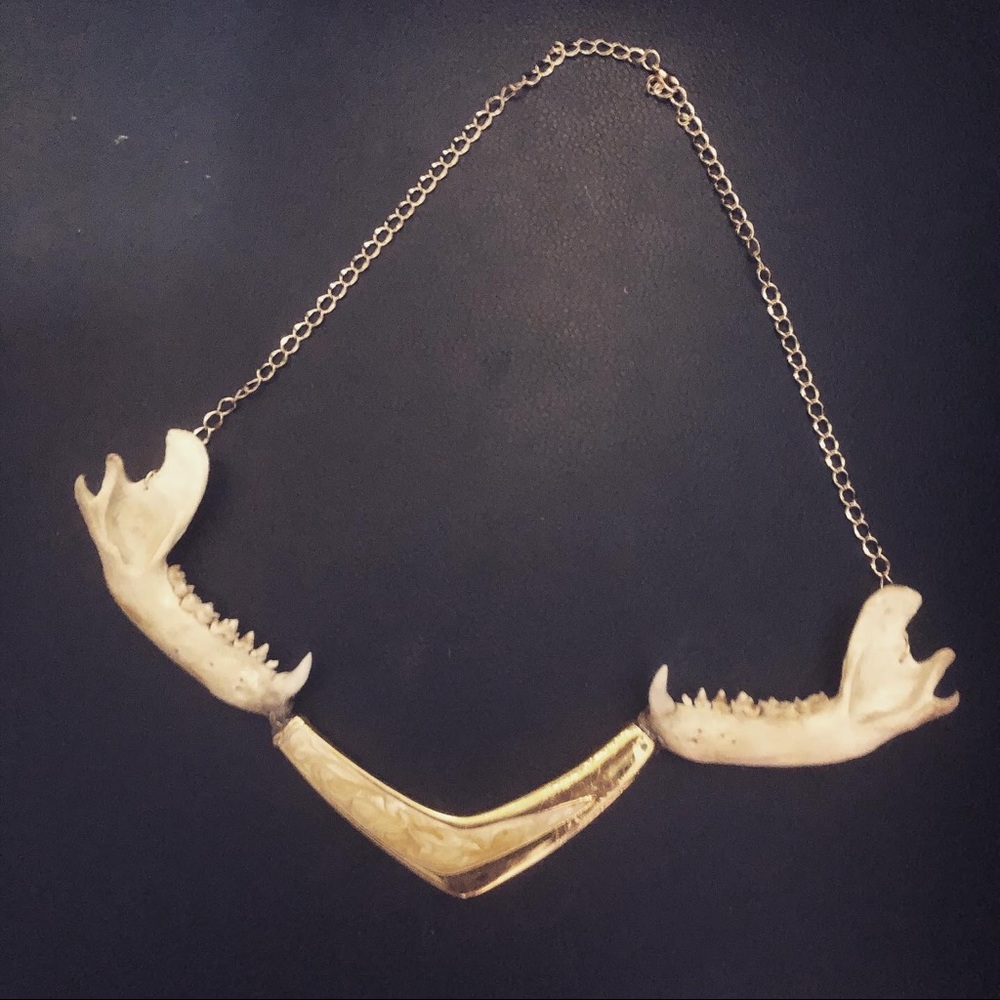 Jawbone Necklace